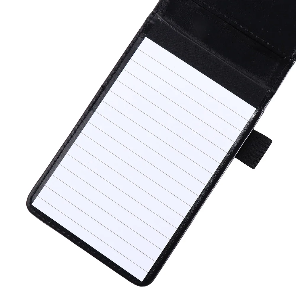 Leather Cover Pocket Planner A7 Notebook Small Notepad Note Book Business Diary Memos Office School Stationery