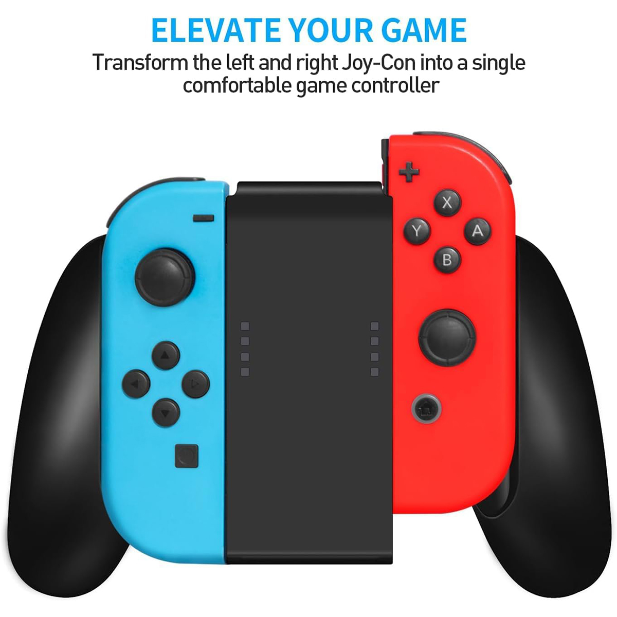 1 Pc 게임 그립 핸들 컨트롤러 Nintend Switch Joy-Con 핸들러 브래킷 용 게임 그립 브래킷 홀더를 쉽게 작동