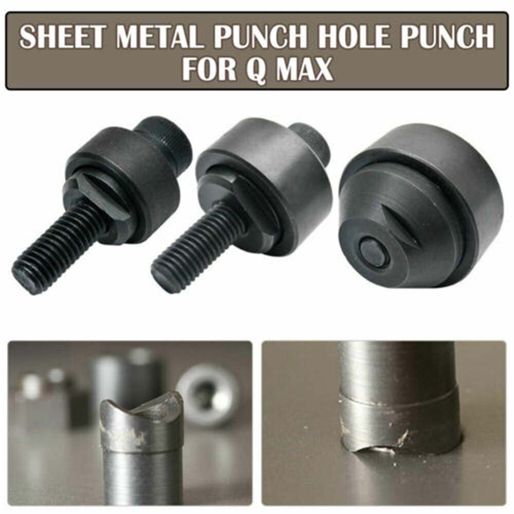 สำหรับ Q.Max แผ่นโลหะ Punch Hole Punch-หลายขนาด16มม.ถึง50มม.เลื่อยครีบแผ่นโลหะแผ่น steel Hole เลื่อยอุปกรณ์เสริม