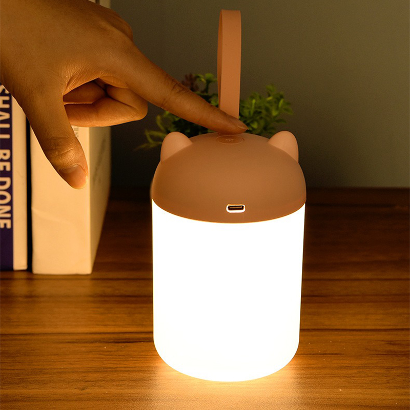 LED Night Light USB Charging Lamp Night Feeding Lights Human Touch Control Light For Bedroom Bedside Table Lighting