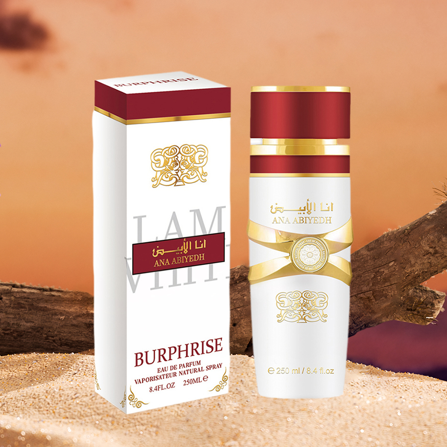 女性と男性のためのアラビアの香水,スプレー,eau de parfum,ana abiyedh rougeにインスパイアされた,ウッディの香り,250ml,8.4fl.oz