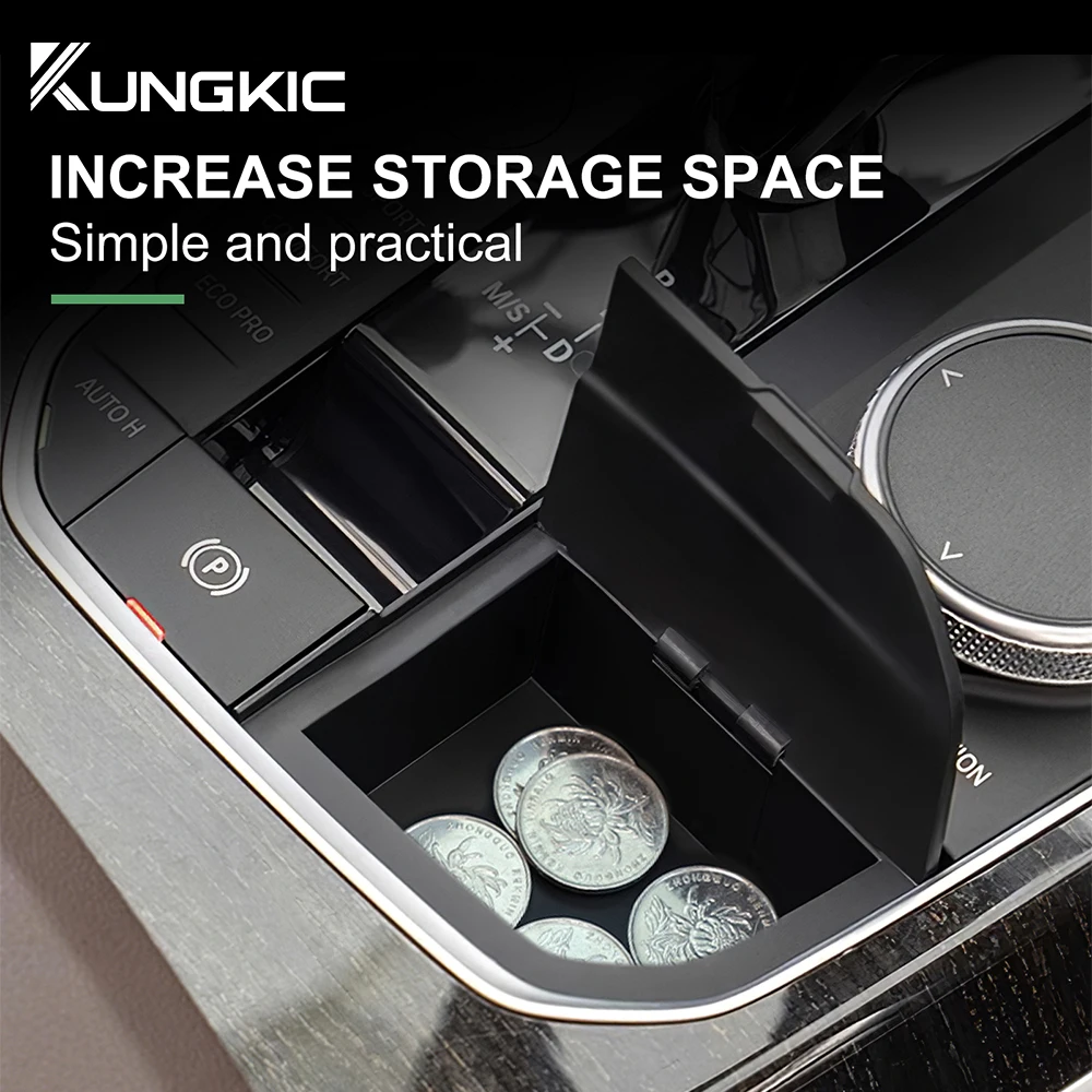 Storage Box For BMW F40 G20 G26 G01 G02 G05 G06 G07 2 3 4 Series I4 X3 X4 X5 X6 M4Modification LHD Car Console Gear Shift Lever