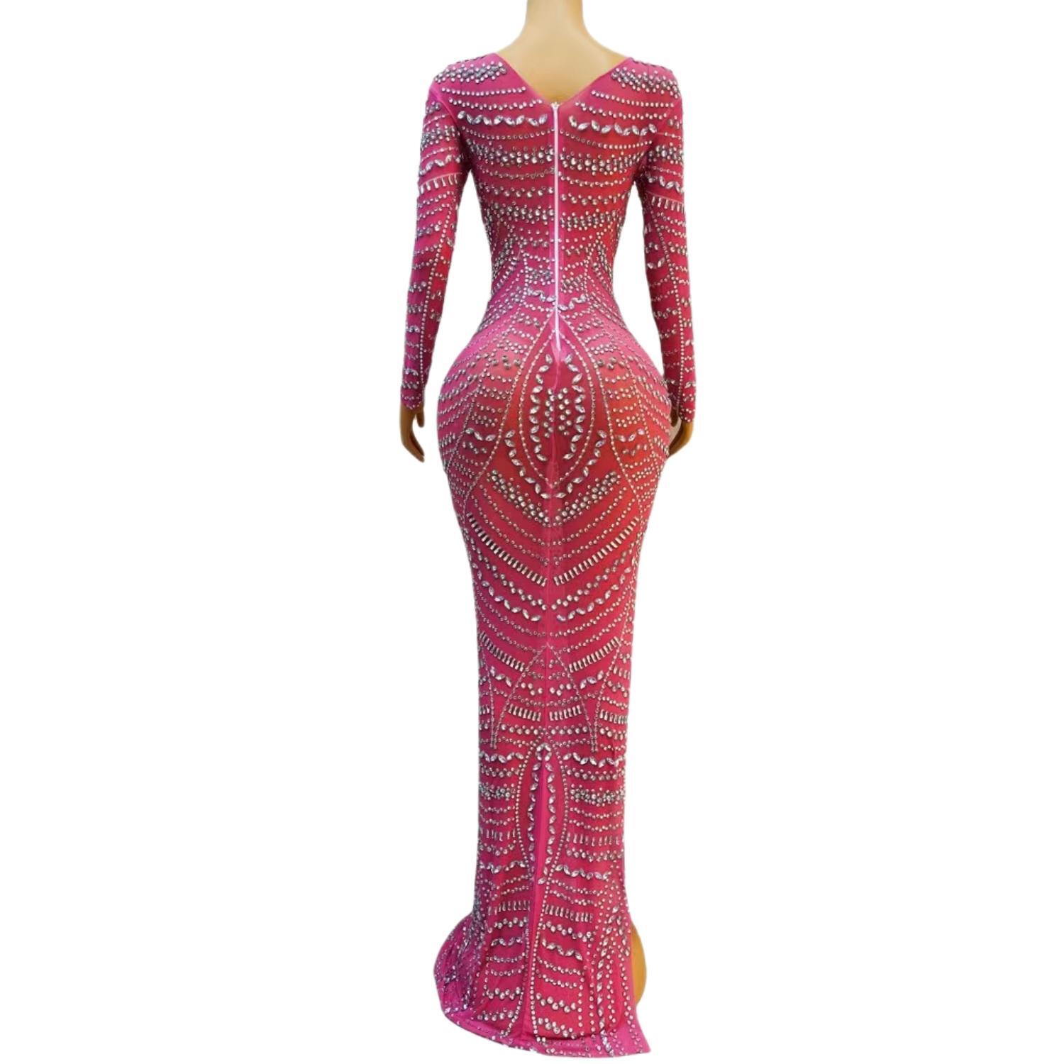 女性のファッションロングウエディングドレス 2024 セクシーな高級ビーズセクシーなマーメイドスタイルのドレス黒人ガールウエディングガラパーティードレス Huabao