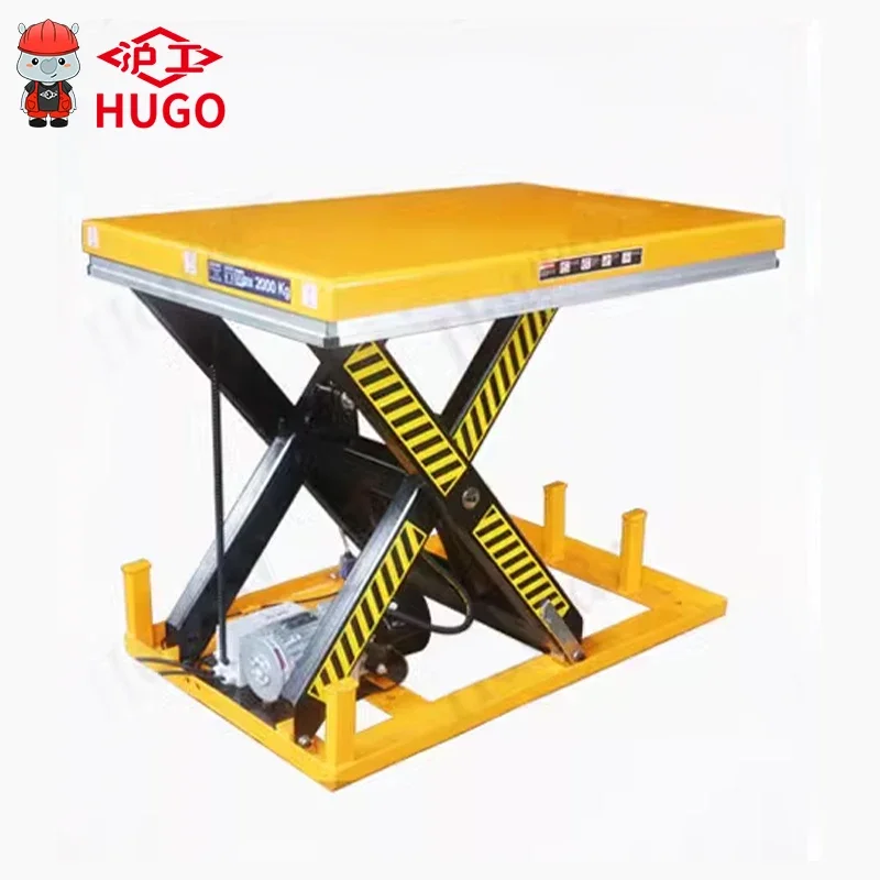 Fixed lifting platform quick hydraulic workbench scissor lift 4000kg pallet scissor lift platform