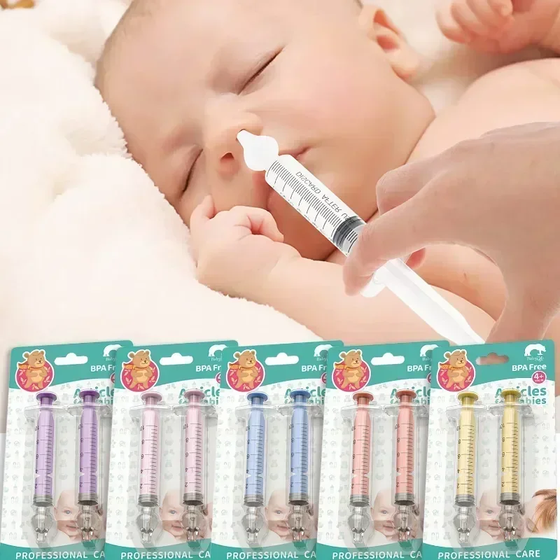 10ML/20ML Bambino Aspiratore Nasale Siringa Bambino Naso Cleaner Rinite Nasale Rondella Irrigatore Bambino Naso Lavaggio per I Bambini