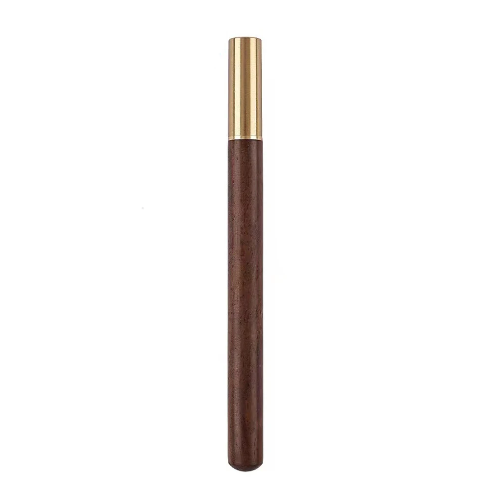 Gỗ Vintage Thân Bút Bi Đồng Bóng Lăn Bút Nắp Kim Loại Bút Văn Phòng Phẩm Trường Quà Tặng Kinh Doanh Đồ Tiếp Tế Thả Vận Chuyển