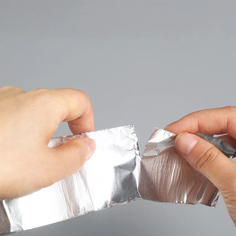 Adesivo per lavello impermeabile per controsoffitti anti-muffa, nastro in foglio di alluminio isolante termico per accessori da cucina e bagno