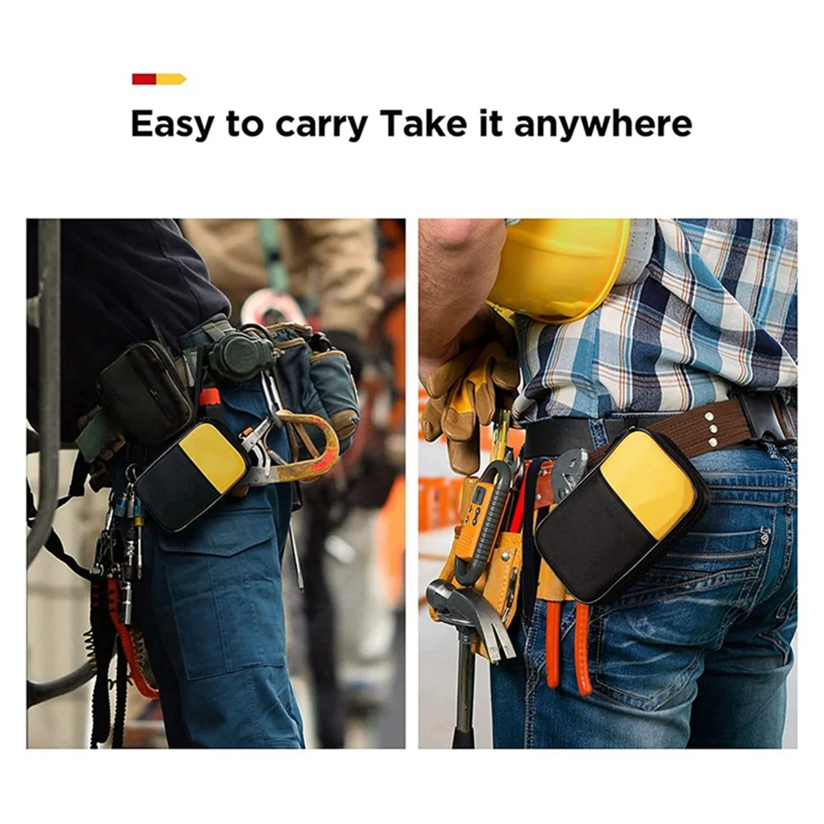 Newest Soft Tool Carrying Case for 117/116/115/114/113 Digital Multimeters 62 Max and More, with Smooth Zipper