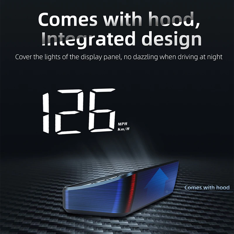 Xiaomi Car Speedometer HUD Head Up Display Digital Speed Mete GPS Compass Multifunctional Automatic Car Windshield Projector New