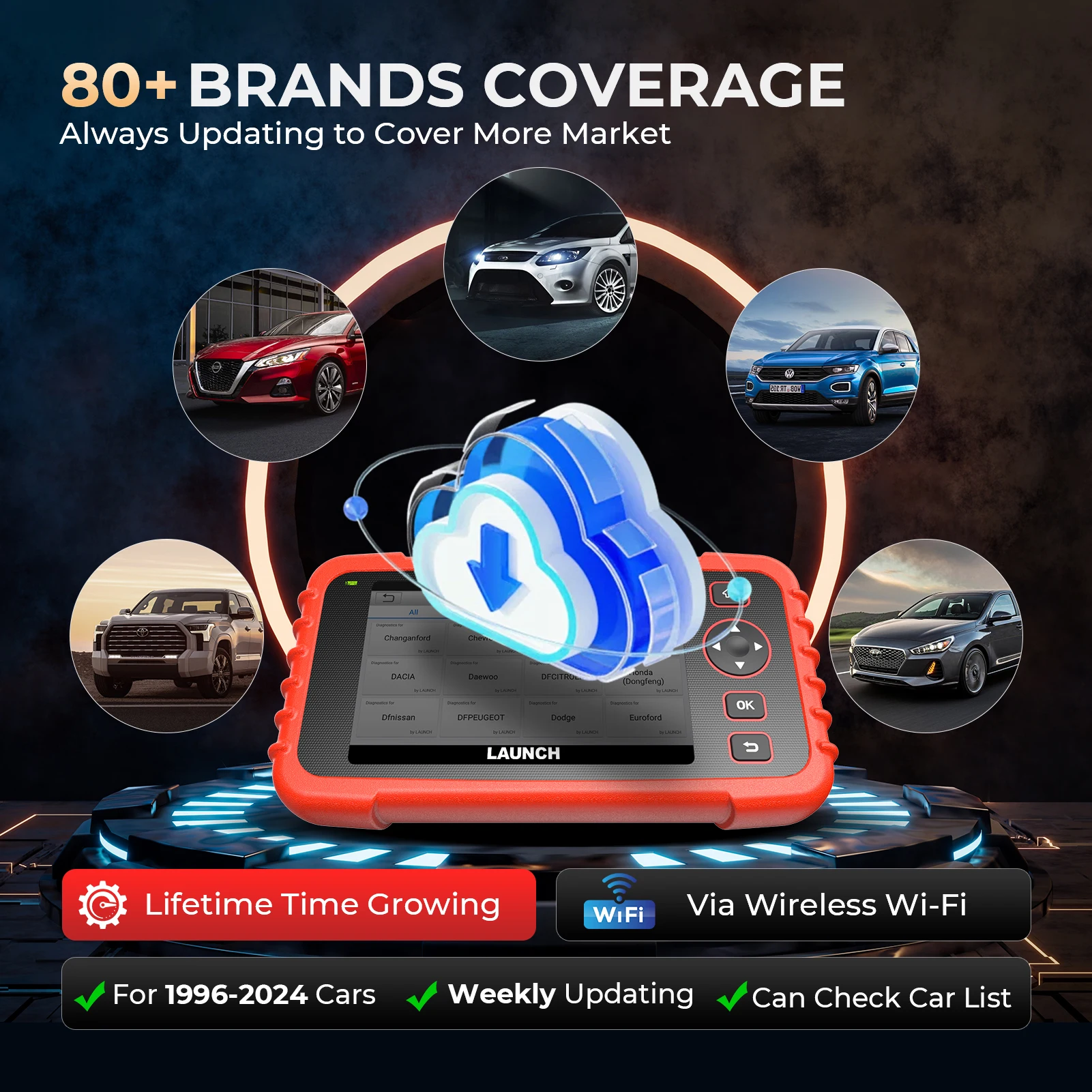 Neue Ankunft LAUNCH CRP129X V2.0 OBD2 Scanner DIY Code Reader Auto Scan Tool Autoscanner Automotive Diagnose Werkzeuge Diagnose