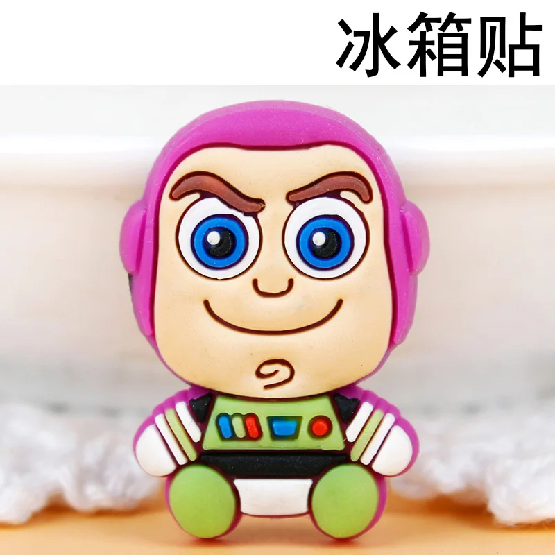 디즈니 토이 스토리 실리콘 냉장고 자석 홈 Decore 미니 냉장고 홈 인테리어 스티커 냉장고 기념품에 대한 귀여운 자석