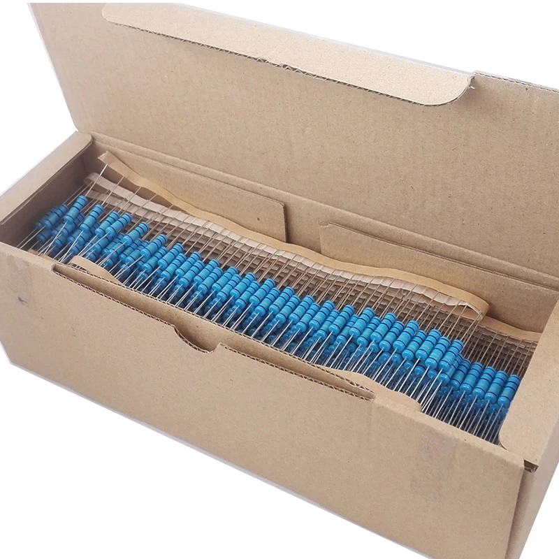 10 Uds 2W resistencia de película metálica 1% 0.1R ~ 2,2 M 0,1 0,15 0,18 0,22 0,24 0,27 0,3 0,33 0,36 0,39 0,43 0,47 0,56 0,68 0,75 0,82 1M Ohm