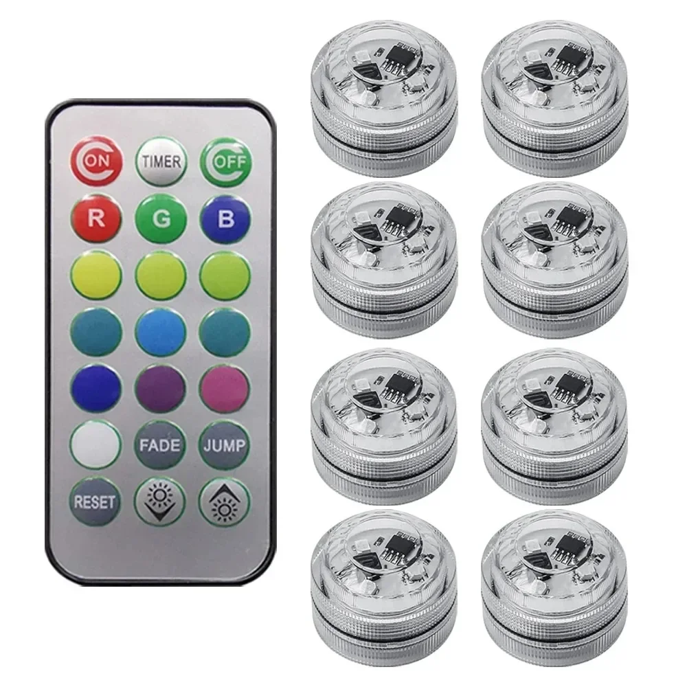 1 Juego de luz ambiental Interior LED para coche con Control remoto, decoración adhesiva colorida para lámpara de atmósfera de pie de techo de coche, 13 colores