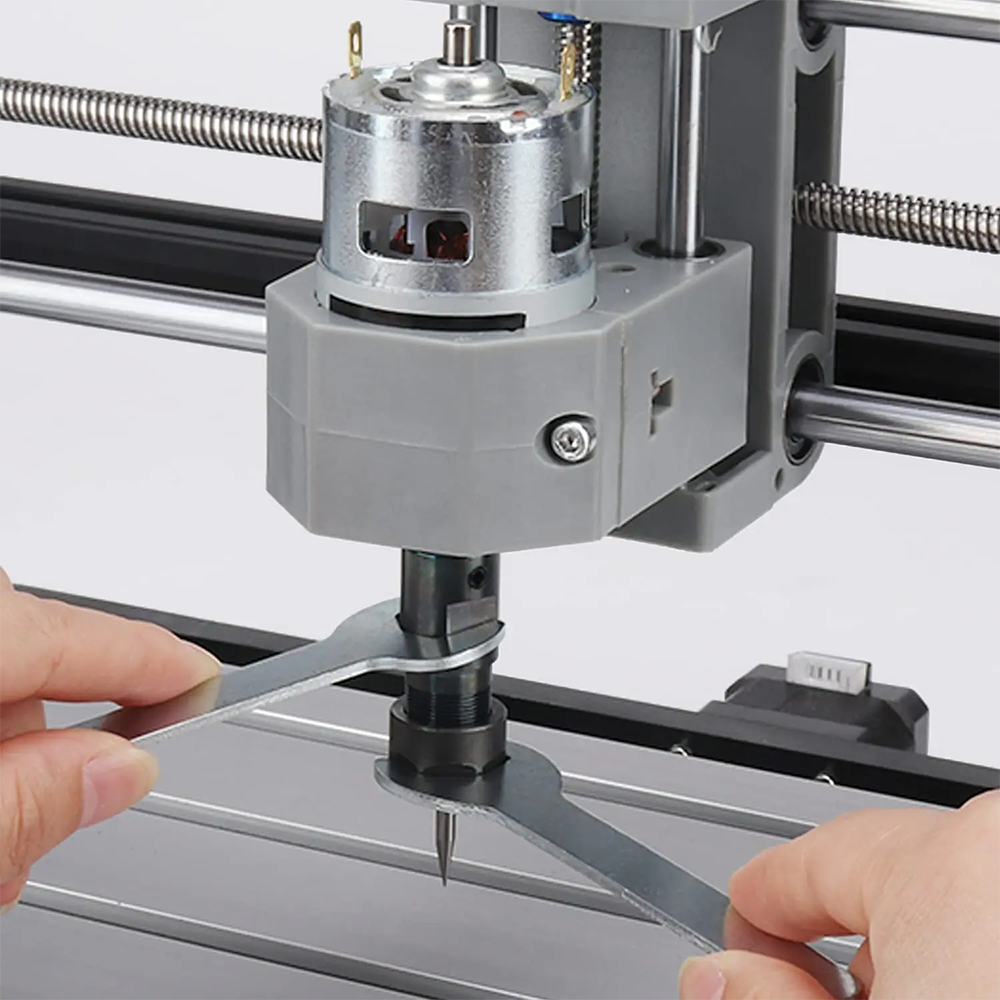 Yofuly CNC 775 Spindle Motor Woodworking Tools Ball Bearing 20000 rpm Spindle for 3018 Pro Series CNC Engraving Cutting Machine