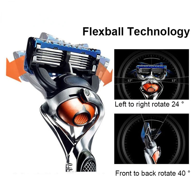 5-layer shaving blade, five manual shaving blade, imported blade, universal replacement blade head, men's cleaning and washing