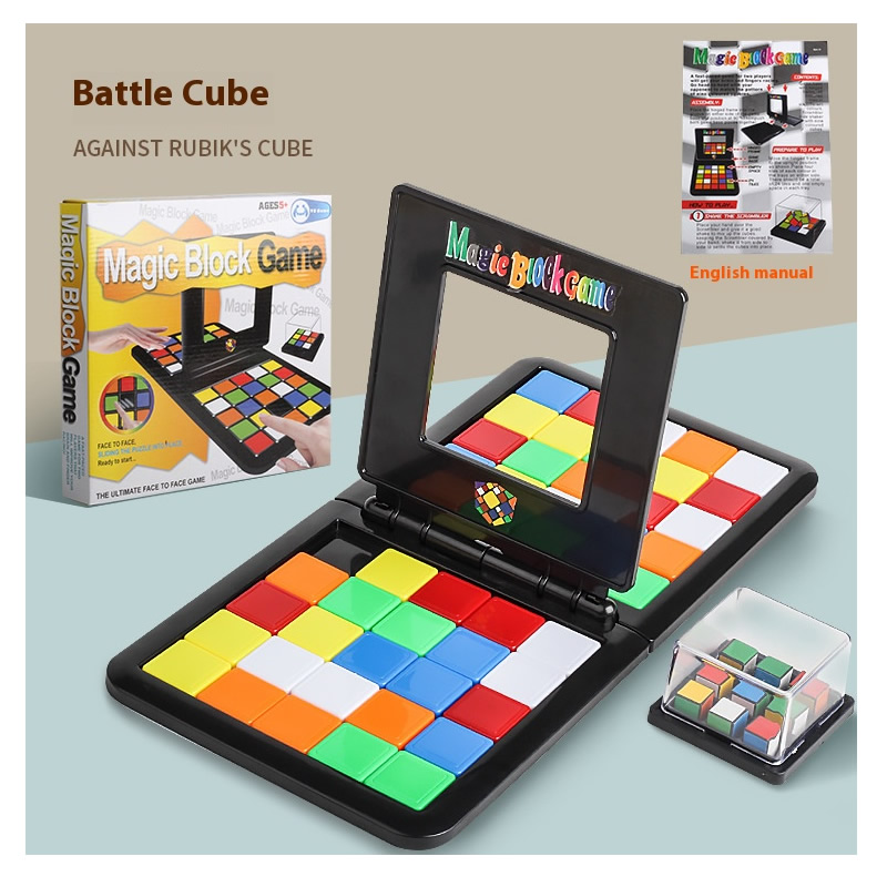 Competitive Dual Player Tabletop Battle Cube Strategy Educational Mind Game Youth Intelligence Puzzle Toys For Kids Gifts