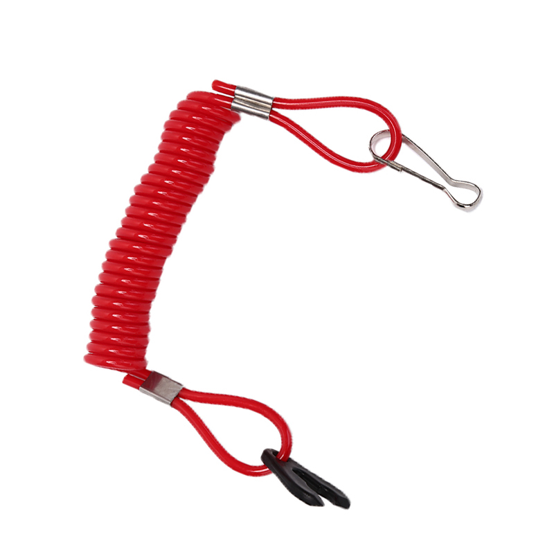 1 stks/partij Boot Motor Kill Stop Schakelaar & Veiligheid Tether Lanyard Voor Yamaha Tohatsu Buitenboordmotor Onderdelen
