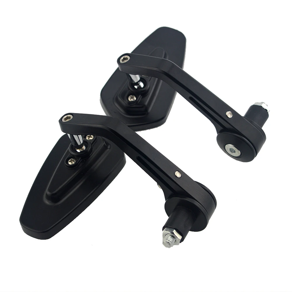 オートバイ用アルミサイドバックミラー,クルーザー,チョッパー,ATV, BMW,ドゥカティ,アプリリア,勝利,アクセサリー,7インチ,8インチ,22mm, 2個