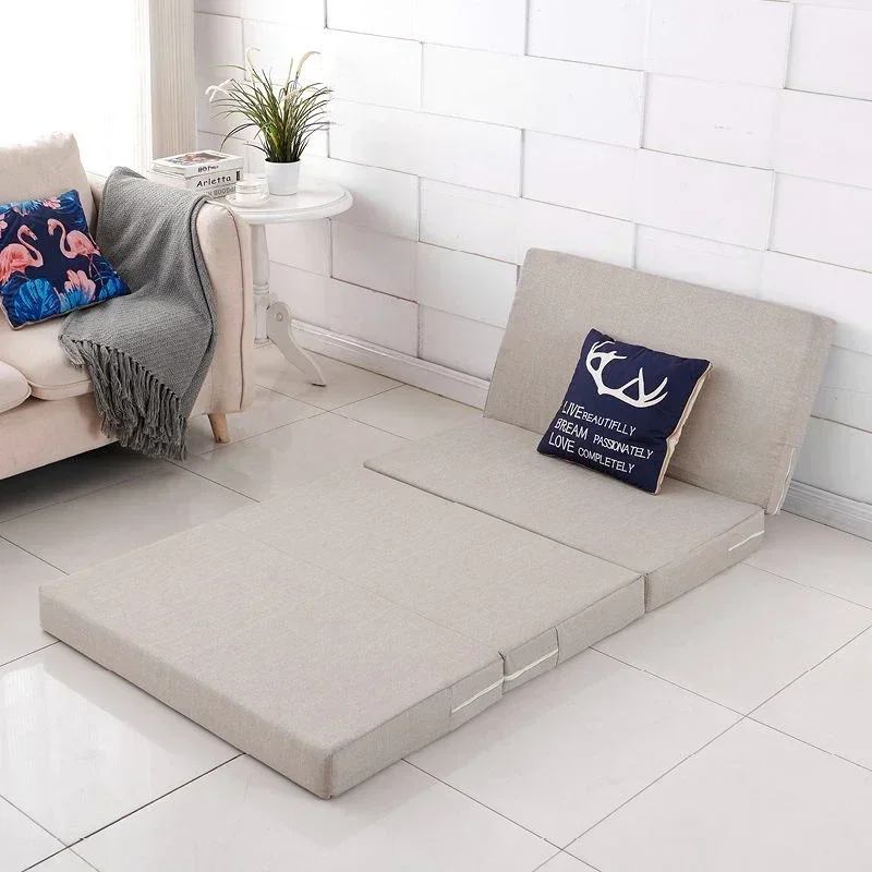 Portable Folding Mattress Multifunctional Folding Foam Bunks Fast Bounce Outdoor Camping Car Rest Sleeping Pad