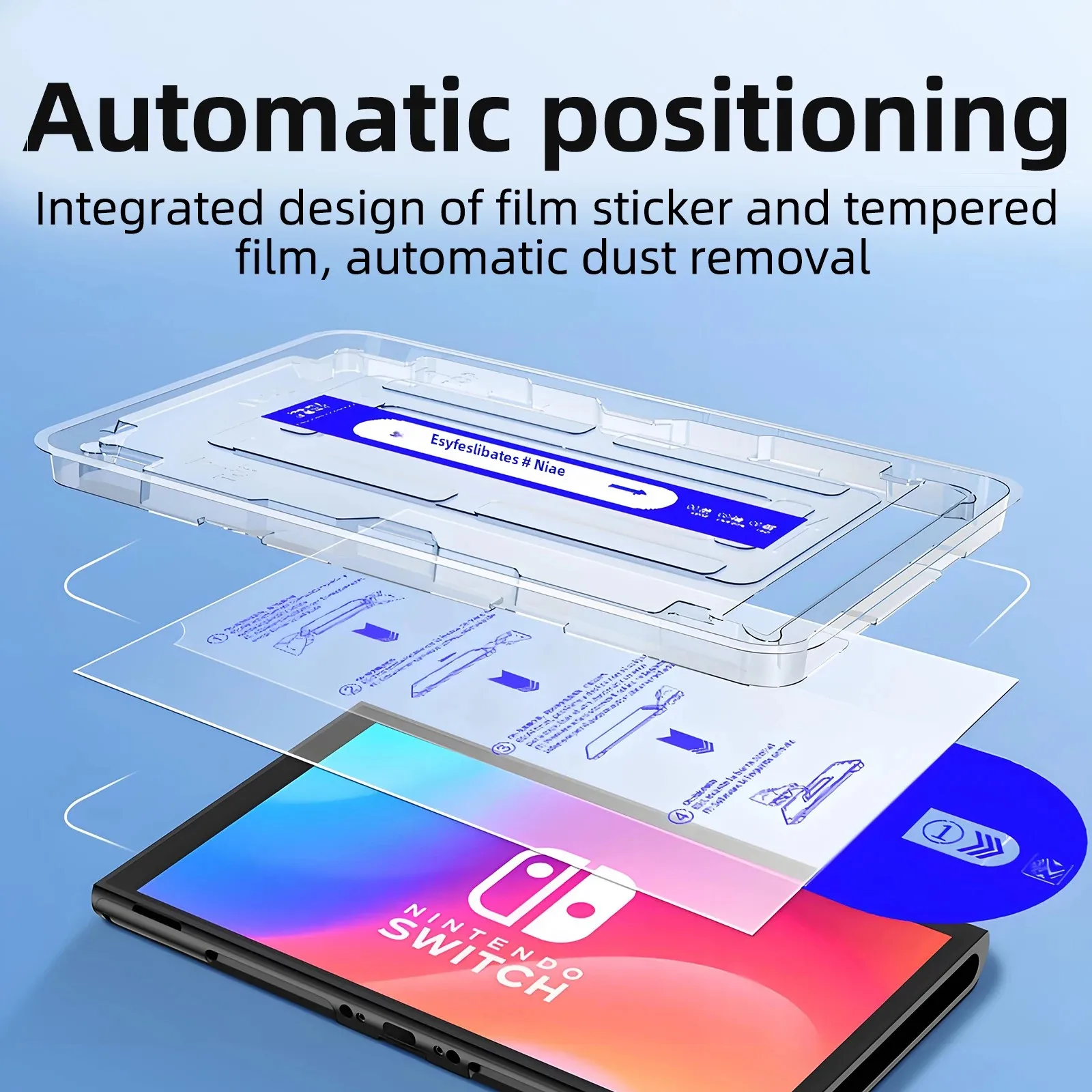 Screen Protector for Nintendo Switch 2 2025 9H Tempered Glass Switch2 Anti-Scratch & Bubble-Free Installation Kit Accessories