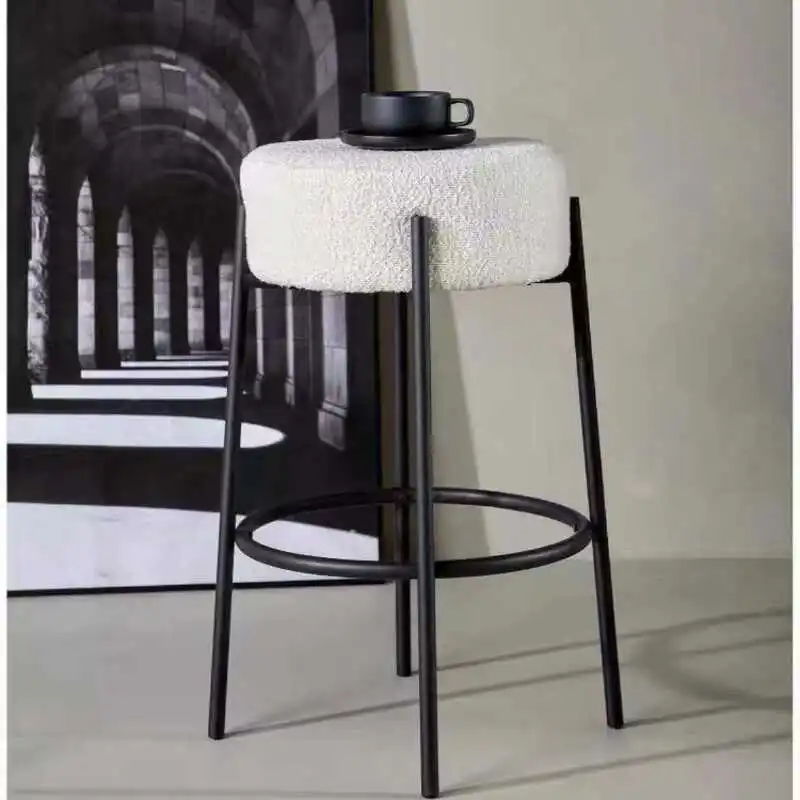 Simple Nordic Bar Chair Designer Modern Relaxing Party Luxury Coffee High Stool Personalized Taburetes De Bar Bar Furniture