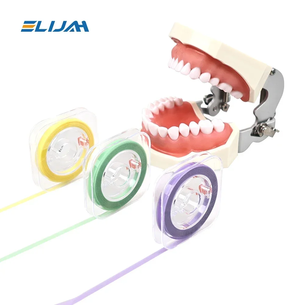 ELIJAH 1 Roll Tandheelkundige Polijsten Strip Roll 6 m * 4mm Hars Tanden Slijpen Whitening Schuren Vormgeven Tandheelkundige Gereedschappen Tandarts Materiaal