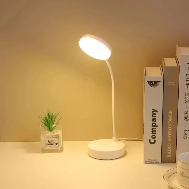 LED-tafellampen 3 niveaus dimbare draadloze led-bureaulamp Touch-nachtlampje USB oplaadbare aanraaklamp voor kamerstudiekantoor