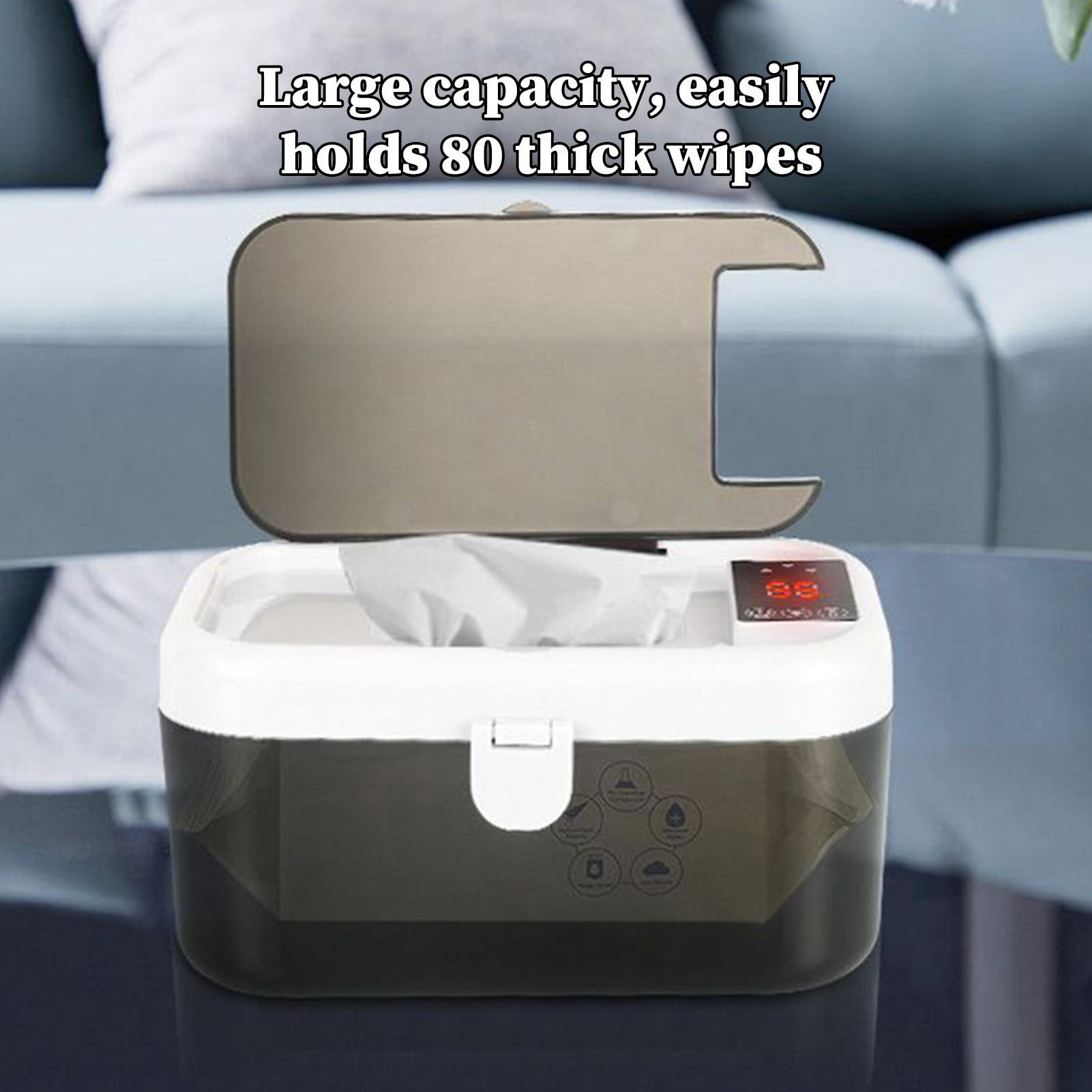 Детский подогреватель влажных салфеток, подогреватель подгузников и дозатор с подсветкой, зарядка через USB, детские принадлежности для кемпинга, автомобиля, путешествий, дороги