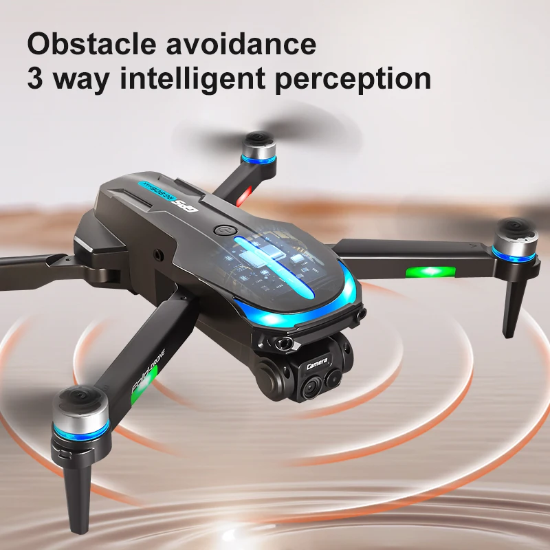 Drone RG806 Max RC com câmeras duplas GPS 8K HD 360 °   Monitor de segurança de estabilidade de quatro eixos para fotografia aérea para evitar obstáculos