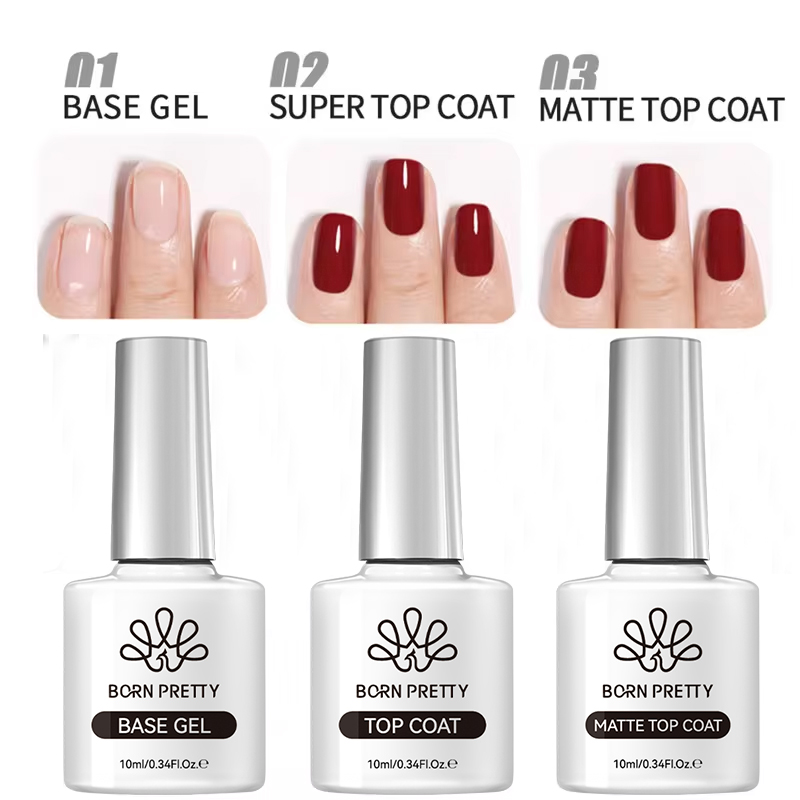 Sinh Ra Khá 10ML Founction Gel Căn Cứ Gel Siêu SoYoung Làm Móng Matte Top Coat LED Bán Thường Trực Ngâm Tắt gel UV Họa Tiết