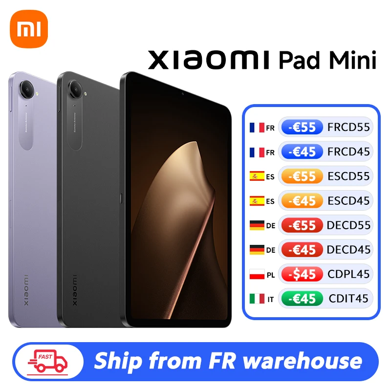 【Marke+】Xiaomi Pad Mini Global Version MediaTek Dimensity 9400+ 8,8" 3K ultraklares Display 7500mAh Akku 67W HyperCharge