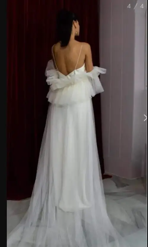 Halfpenny London Wedding Dresses And Separates ITulle shoulder veil custom color