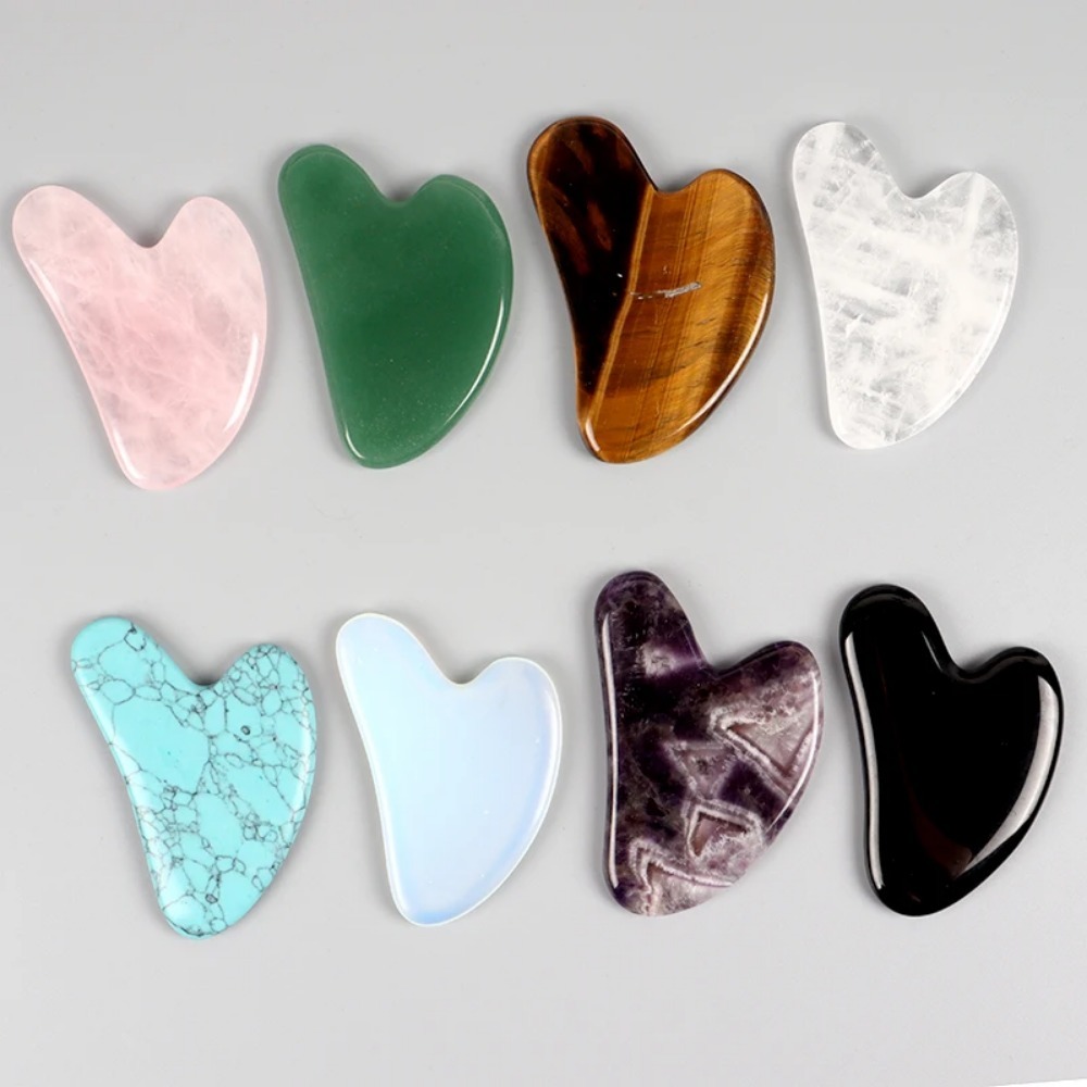Resin Gua Sha Massage Board Facial Skincare Guasha Tools Face Massager Scrapers for Face Neck Back Body SPA Massage Tool