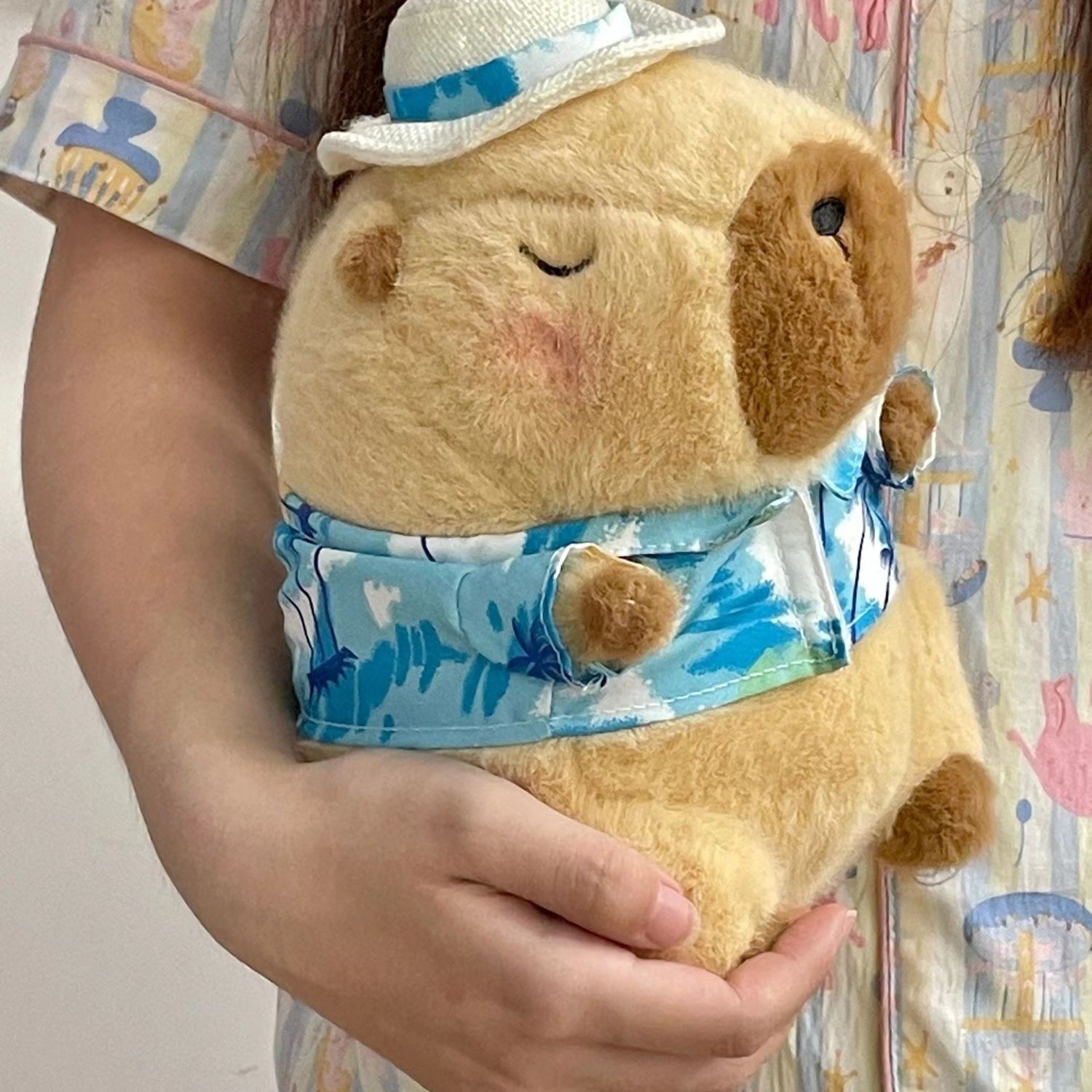 23Cm Capybara Pluche Simulatie Capibara Anime Pluizig Speelgoed Schattige Pop Knuffels Zachte Pop Pluche Kerst Thanksgiving Gift