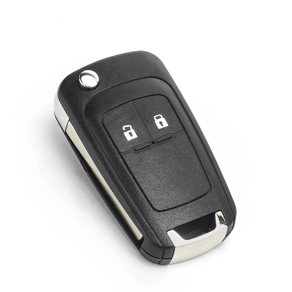 KEYYOU 2 Knoppen Flip Afstandsbediening Autosleutel Shell Voor Chevrolet Aveo Cruze Epica Camaro Lova Impala Zeil Spark Sleutel Case accessoires
