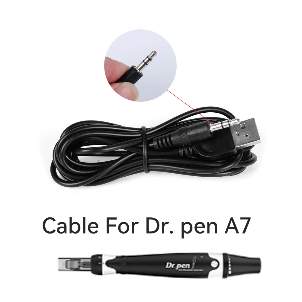 Original Dr. Stift-AC/DC-Adapter oder Kabel für Dr. Pen A8S M8 M8S A6 A10 A9 A1 A7 M5 M7 N2 MYM E30 A6S H2 H3 Q2 Derma-Stiftstecker