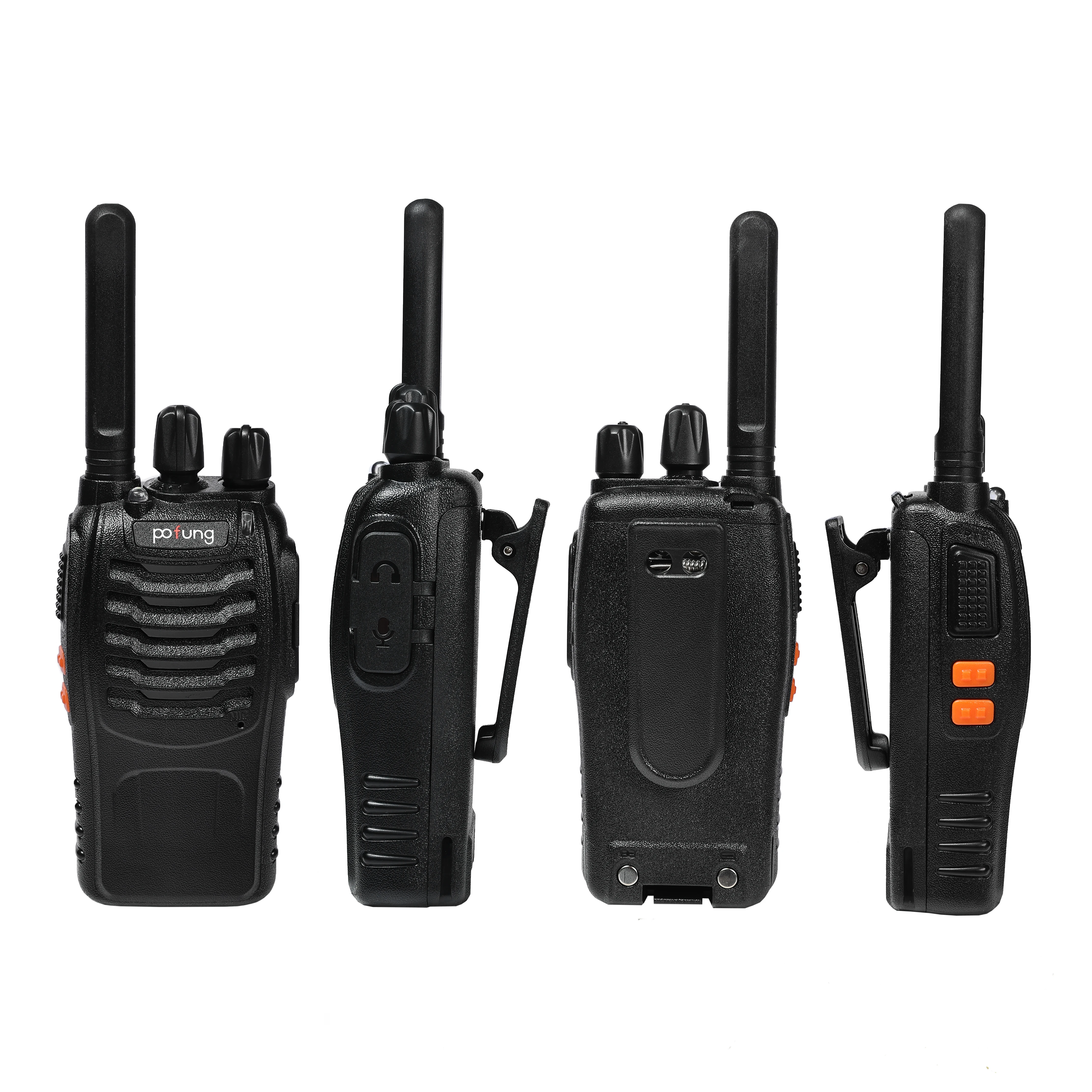 2PCS Pofung PT88E PMR446 Handheld Radio 446.00625-446.19375MHz 1500mAh 16CH VOX Scanner USB lader baofeng walkie talkie