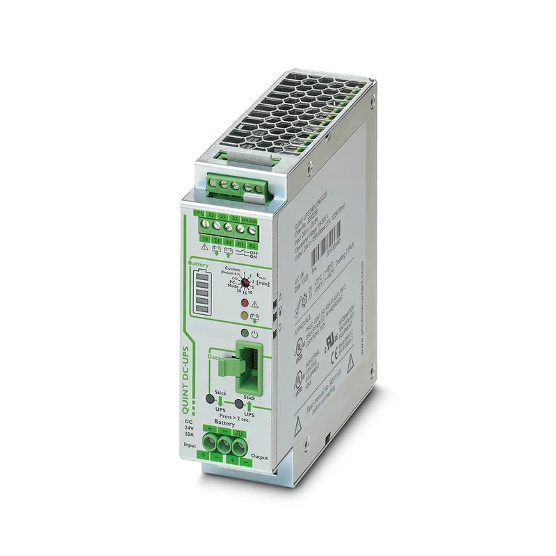 1 Uds QUINT DC-UPS para Phoenix UPS 24VDC/20A fuente de alimentación ininterrumpida 2320238