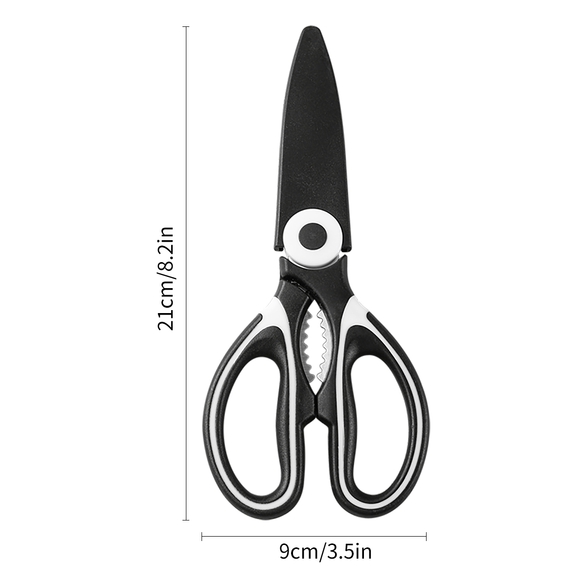 Multi Functional Stainless Steel Household Kitchen Scissors For Cutting Vegetables, Chicken Bones, Fish, And Other Tools