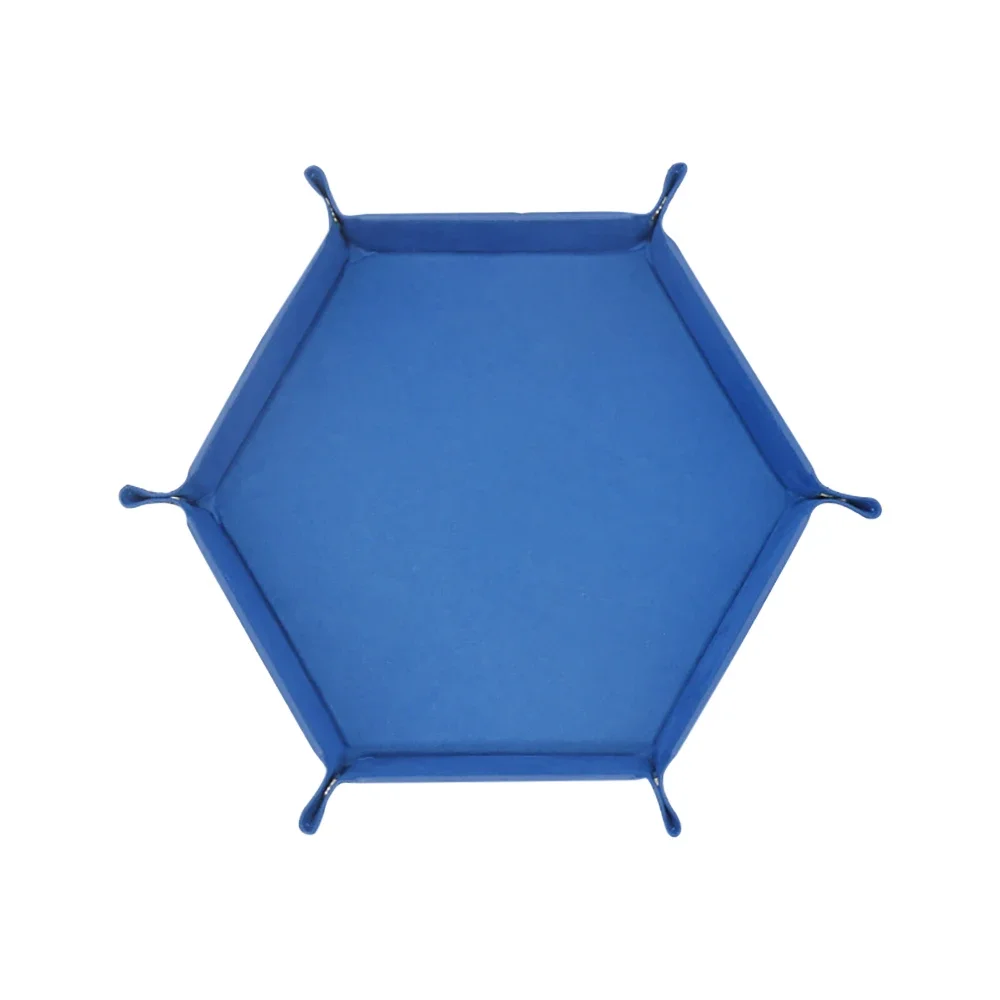 Hexagonal Dice Tray Miscellaneous Storage Box Board Game Dice Tray Accessories