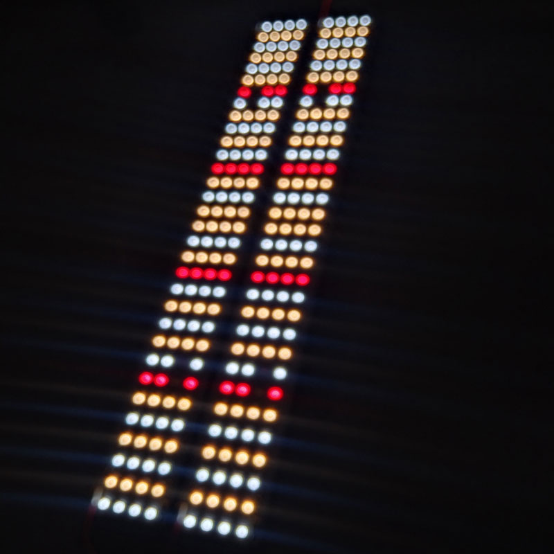 LEDライトバーボードクォンタムストリップ、lm281b Samsung qb128、60w、成長ランプ、混合、3000-6500k、660nm、uv、air、植栽、屋内