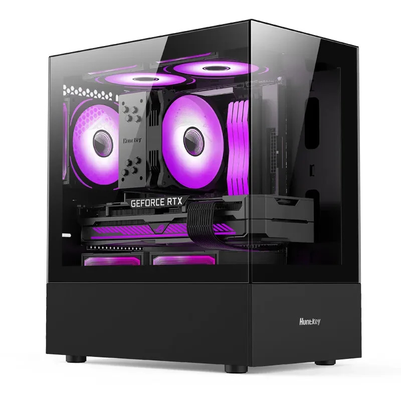 G30 데스크탑 컴퓨터 I5 12400F 16GB 500G SSD RX580 8GB GDDR5 6 코어 win-11 PC 데스크탑 컴퓨터 사무실 및 가정용 게임
