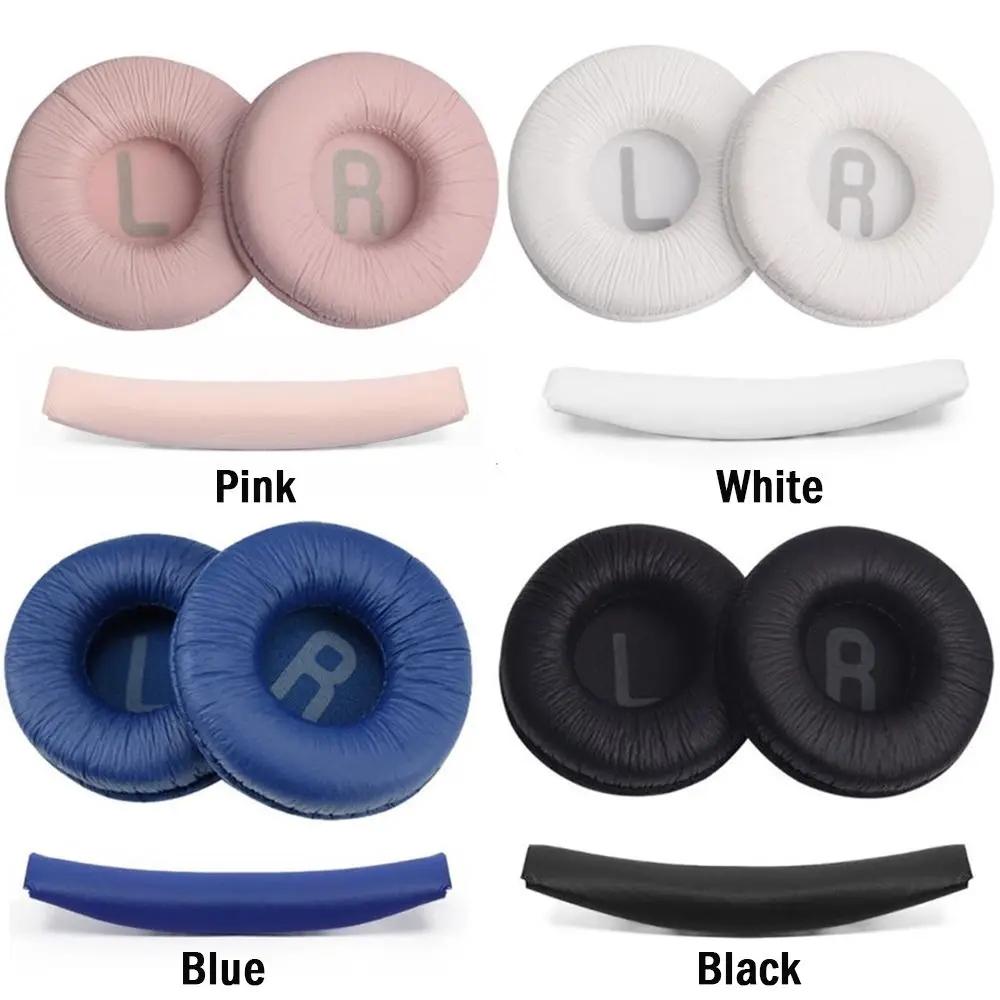 For JBL T500BT T450 earphone set Tune 600 510BT 660NC sponge set T520BT 70mm earmuff head beam replacement accessories
