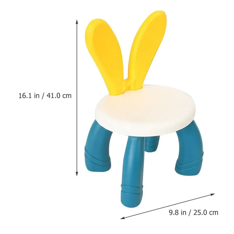 Cartoon Lovely Stool Building Blocks Chair Macron color scheme Puzzle Pieces Plastic Light Stool for Home Children NEW