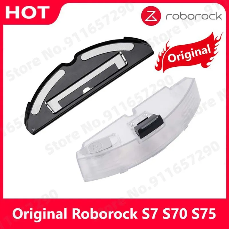 Ban Đầu Roborock S7 Điều Khiển Bằng Điện Nước Lau Vải Gắn Hộp Bụi Phụ Tùng Máy Hút Bụi Phụ Kiện