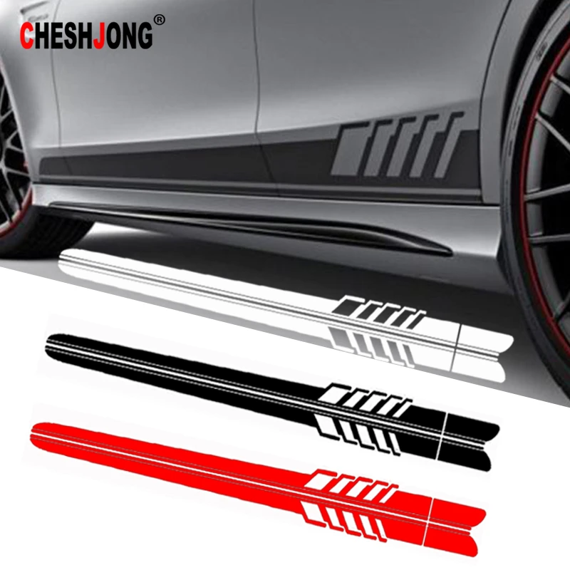 Xe Ô Tô Mặt Miếng Dán Bọc Đua Sọc Cho Xe Audi Ford BMW TOYOTA Honda Mercedes Benz Tự Động Vinyl Phim Thân Cửa Phụ Kiện đề Can