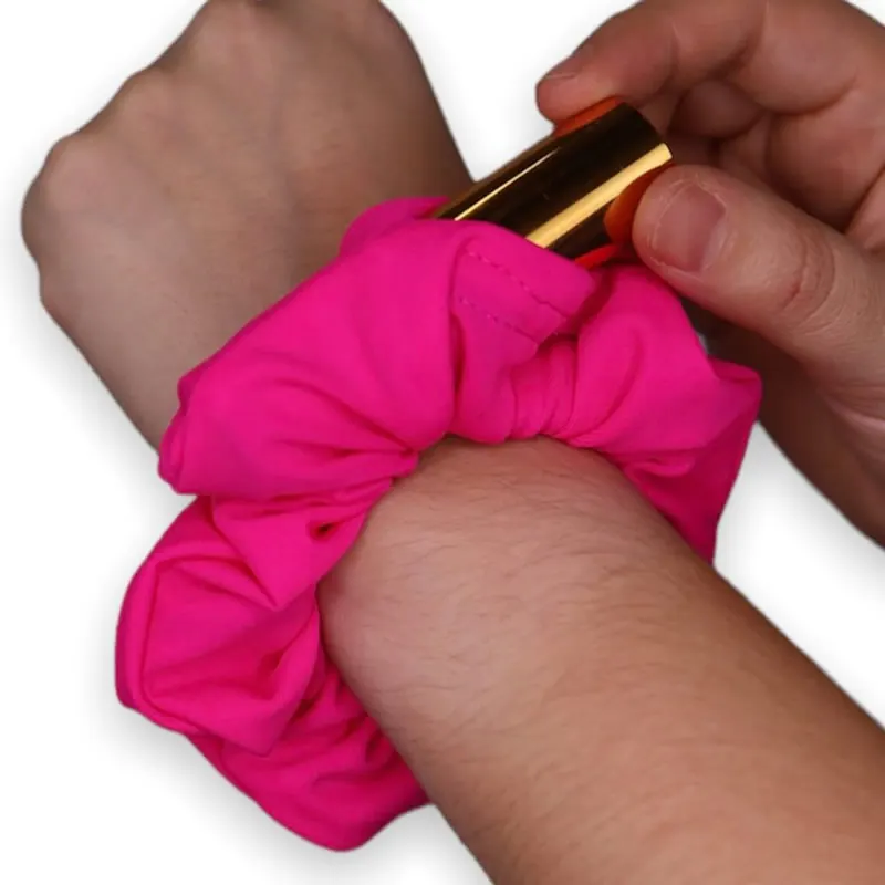 Sáng Tạo Di Động ⁣Hidden Đựng Tóc Scrunchie Tầm Nhìn Bí Mật Buộc Tóc Với Stash Bỏ Túi Che Giấu Chìa Khóa Cho Du Lịch Ngoài Trời An Toàn