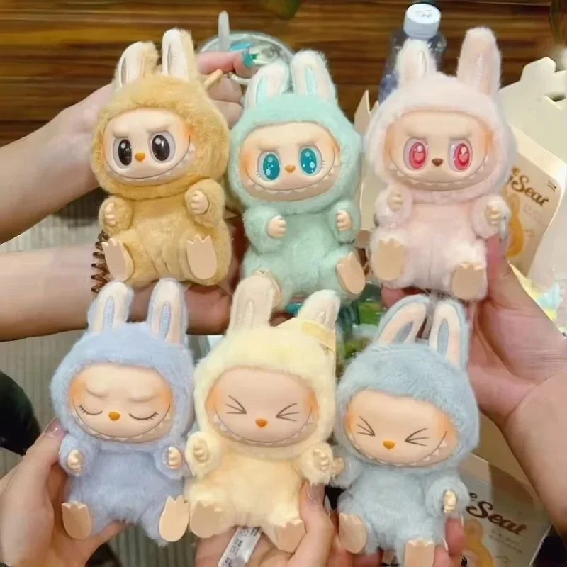 ホット販売アニメフィギュア Labubu 座席シリーズビニールペンダント人形模型玩具かわいいモンスターレプリカキーホルダーおもちゃ誕生日プレゼント