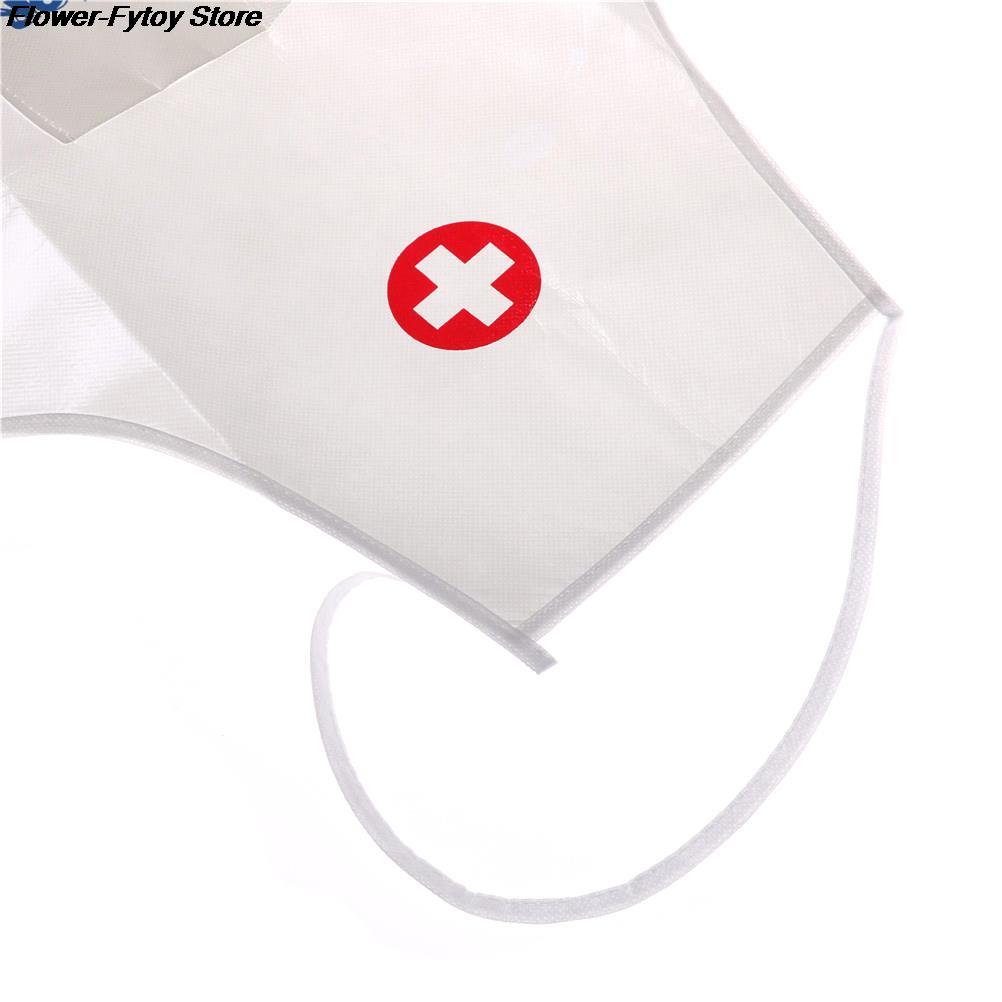 Conjunto de ropa de Doctor y enfermera para niños, 1 sombrero, juguete de simulación