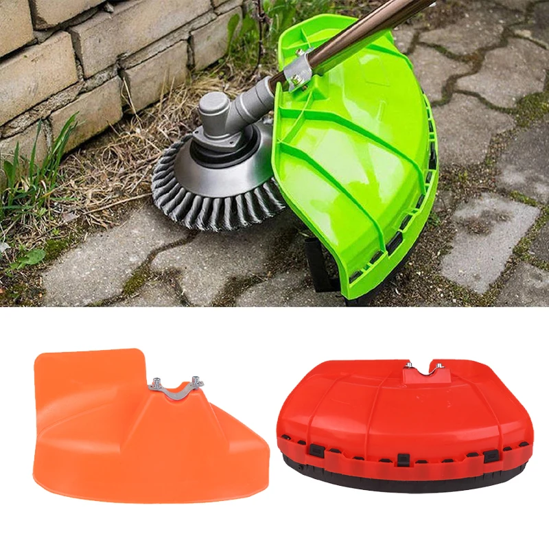 1PC Plastic Mower Grass Guard Tools Universal Brush Cutter Shield Mower Protection Baffle Petrol Brush Cutter Grass Accessories